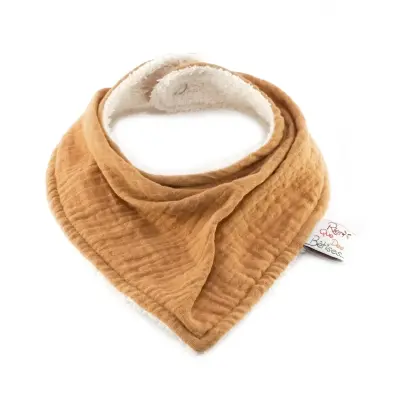 Bavoir bandana en gaze de coton (au choix) – Rien Que Des Bêtises — photo 2