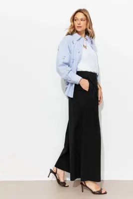 Pantalon large à pinces — photo 3