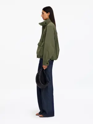 Veste-blouson - Vert kaki — photo 1
