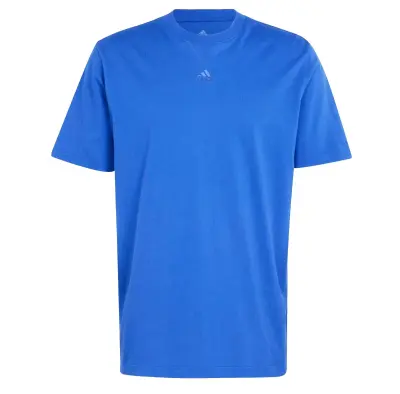 ADIDAS TEE SHIRT GRANDE LONGUEUR Bleu — photo 5