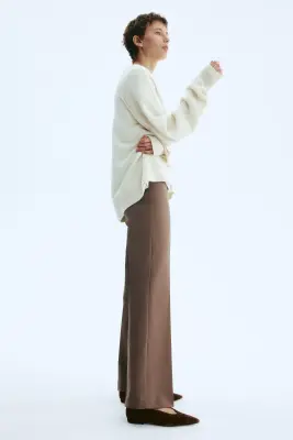 Pantalon bootcut - Marron clair — photo 3