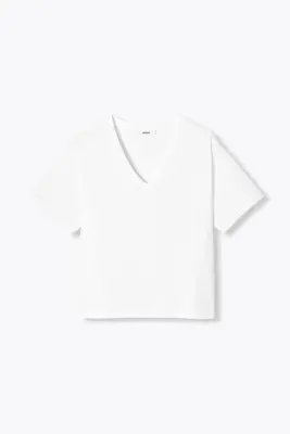 T-shirt basique col V Femme — photo 1