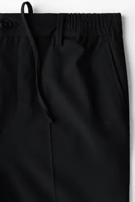 Pantalon Relaxed Fit - Noir — photo 4