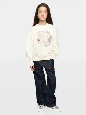 Sweatshirt Justin Fille — photo 1