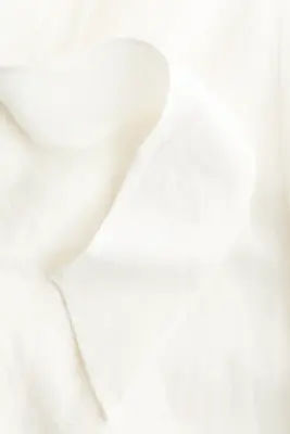 Robe dos nu en lin - Blanc — photo 4