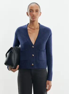 Gilet en laine et cachemire