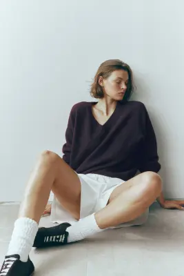 Pull oversize - Bordeaux — photo 1