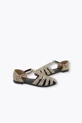 Sandalettes en cuir Femme — photo 3