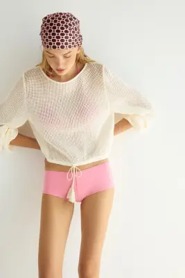 Shortie bikini briefs - Rose — photo 2