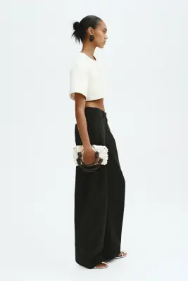 Crop top - Blanc — photo 3