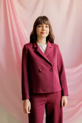 Veste Apolline - cerise