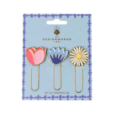 Set de 3 Trombones Floral — photo 1