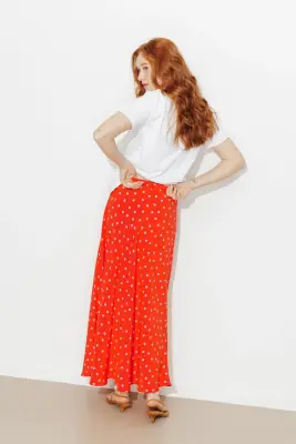 Jupe midi imprimée Femme — photo 4
