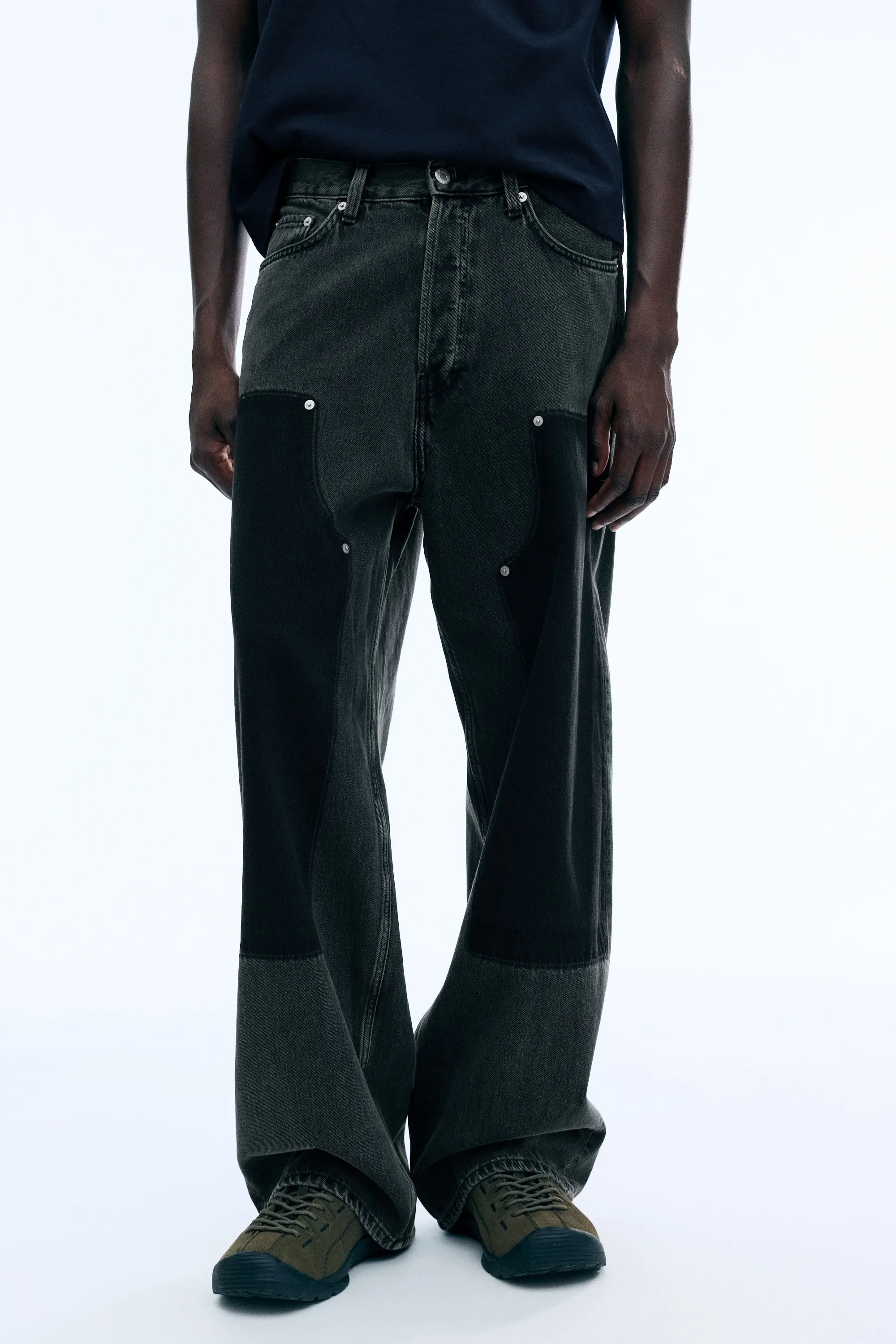 Jean baggy ample Carpenter Astro - Eulogy Black - Noir