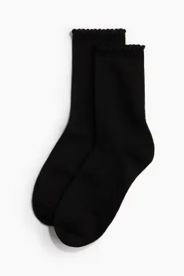 Lot de 5 paires de chaussettes - Noir — photo 2