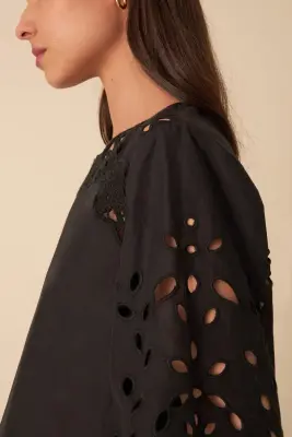 blouse elisa noir — photo 3