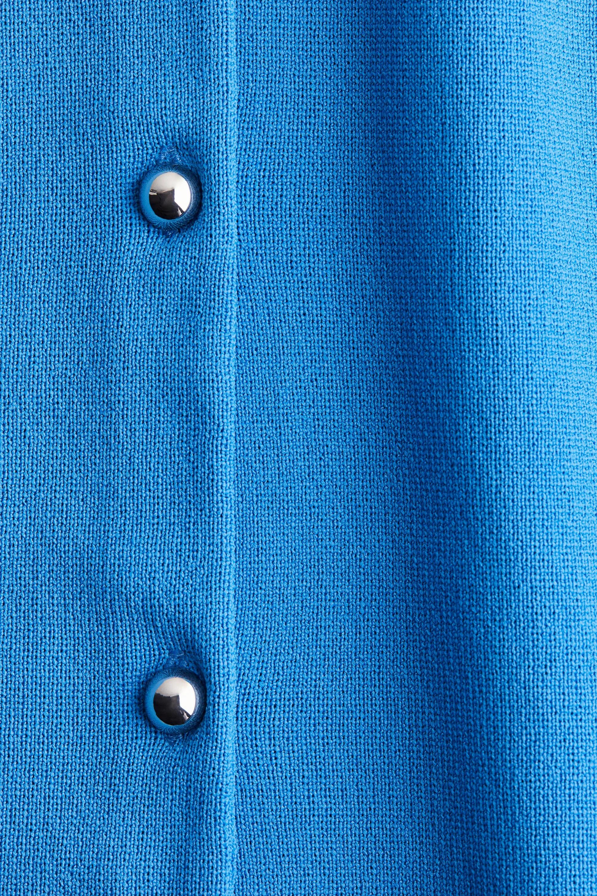 Gilet sans manches en maille - Bleu