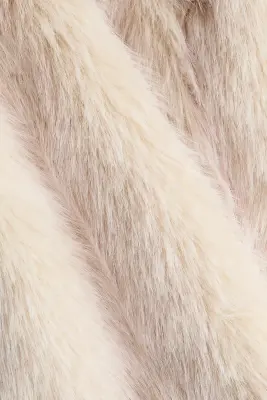 Manteau duveteux - Beige clair — photo 5