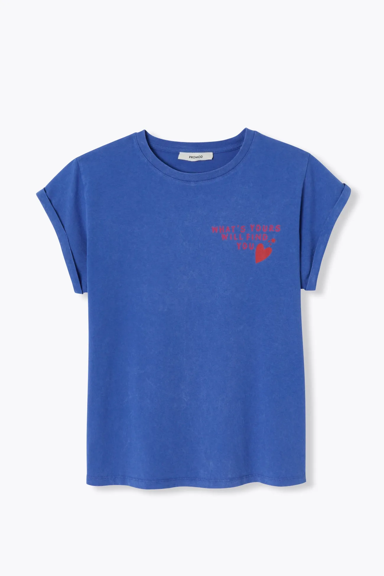 T-shirt à message coeur Femme