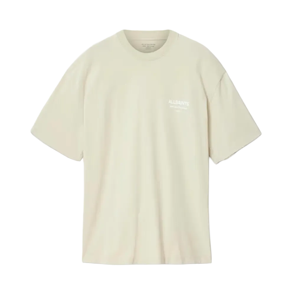ALLSAINTS Dreamer Short Sleeve Oversized Graphic T-Shirt Powdered Green