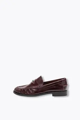 Mocassins à clou en cuir Femme — photo 3