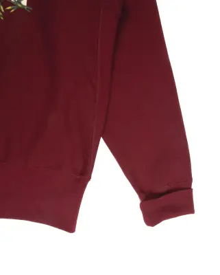 Camber Floral Crewneck Burgundy — photo 3