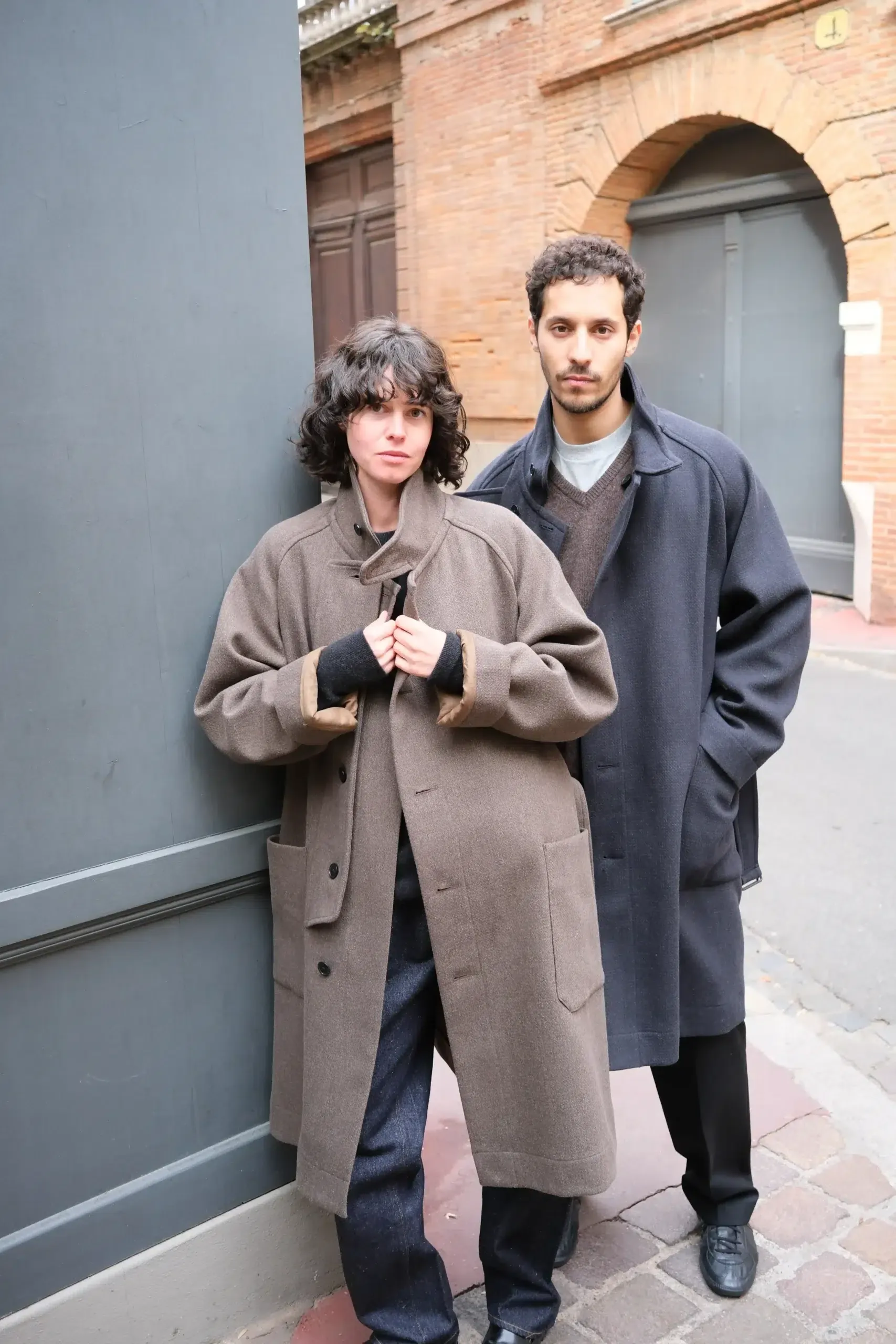 Kaptain Sunshine – Stand Collar Coat KS26FCO05 – MOSS