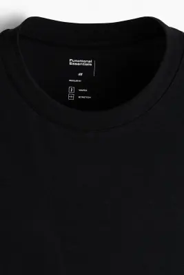 T-shirt Warming Regular Fit - Noir — photo 5