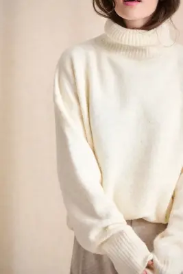 Pull Malo blanc – Laure + Max — photo 2