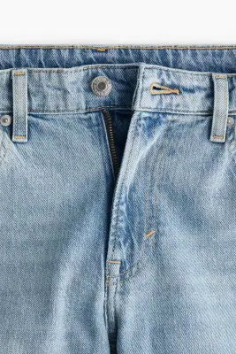 Curvy Fit Flared High Jeans - Bleu denim clair — photo 2