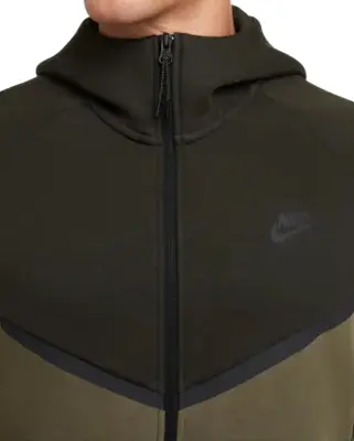 Tech Men's Full-Zip Windrunner Hoodie 'Sequoia — photo 2