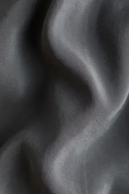 Blouse en modal mélangé avec base à effet boule - Gris foncé — photo 4