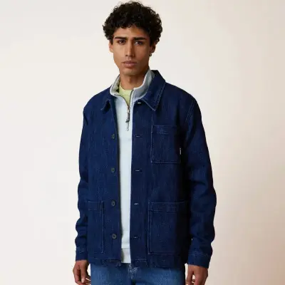 Faguo – Veste Lorge Denim Brut — photo 1