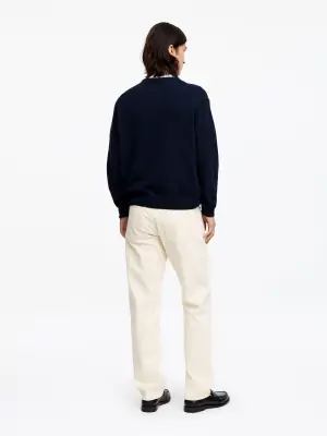 Jean ample OCEAN - Écru — photo 1
