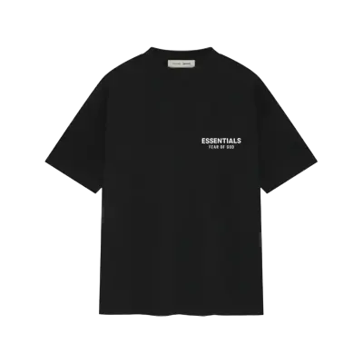 Fear of God Essentials Classic Short Sleeve Tee Jet Black — photo 1