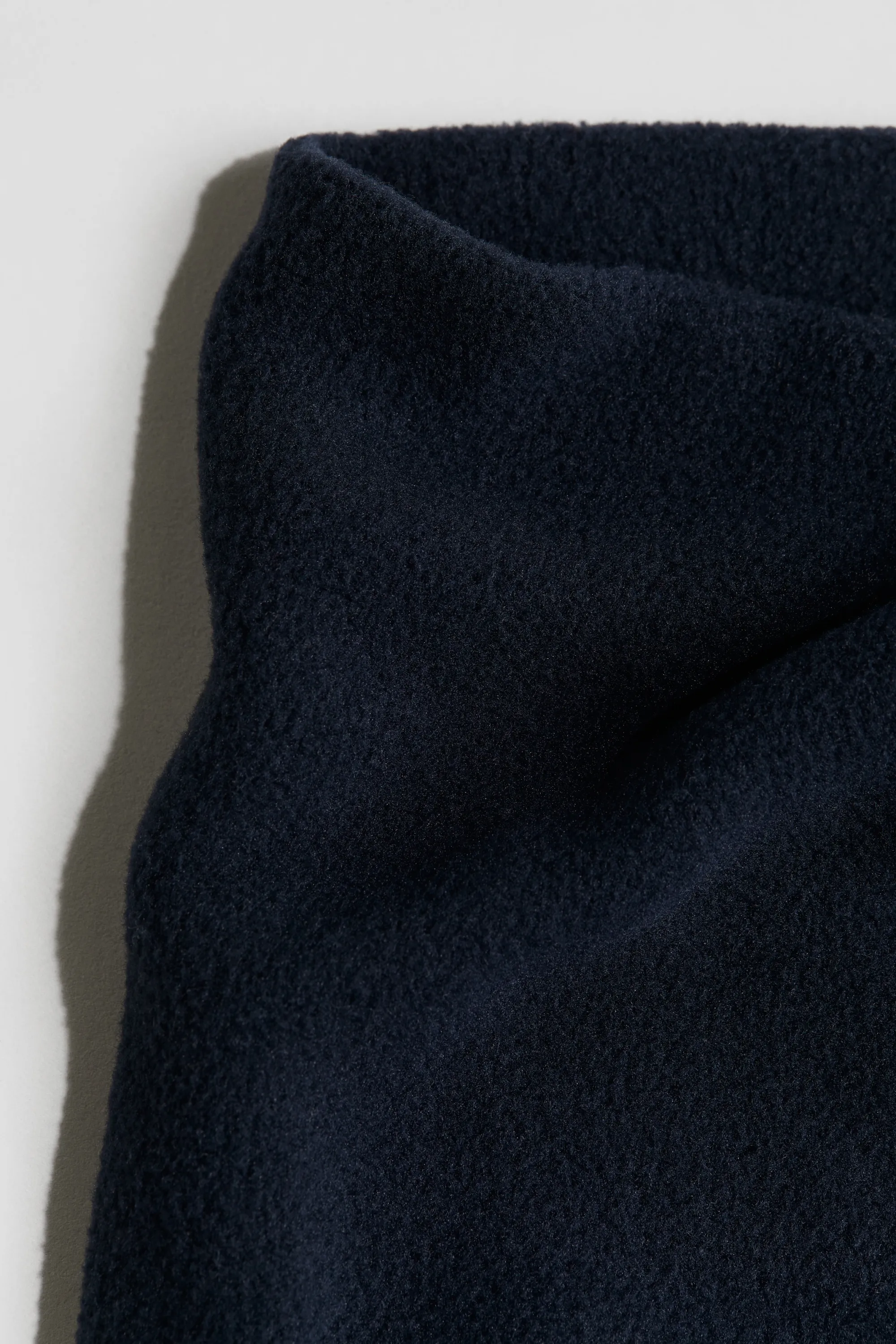 Snood en polaire - Bleu marine