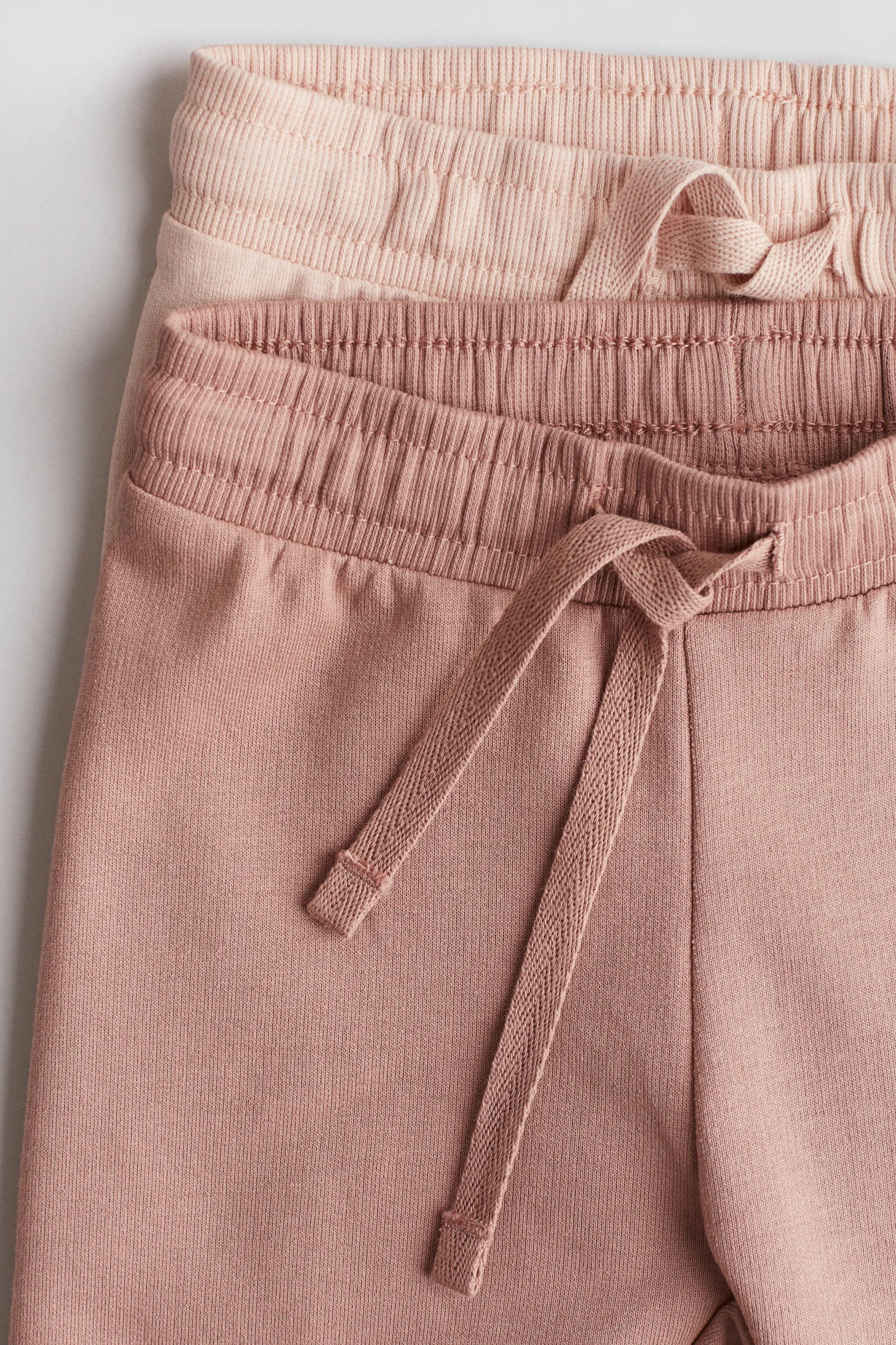 Lot de 2 pantalons jogger - Rose ancien/rose clair