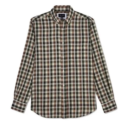 EDEN PARK CHEMISE ECOSSAISE Kaki