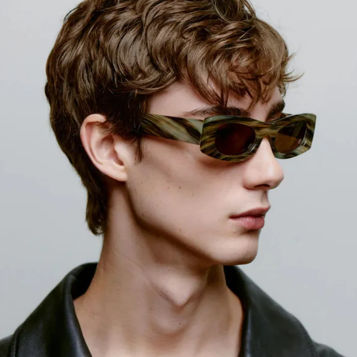 Lunettes Frida Stripped Horn