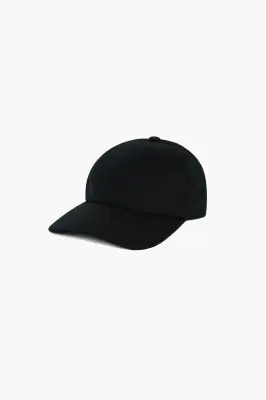 Casquette '6 panel' - Coton Noir — photo 4