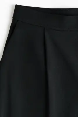 Pantalon large - Noir — photo 4