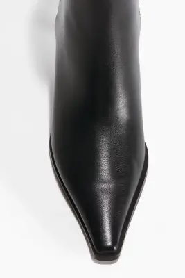Bottines à talon - Noir — photo 3