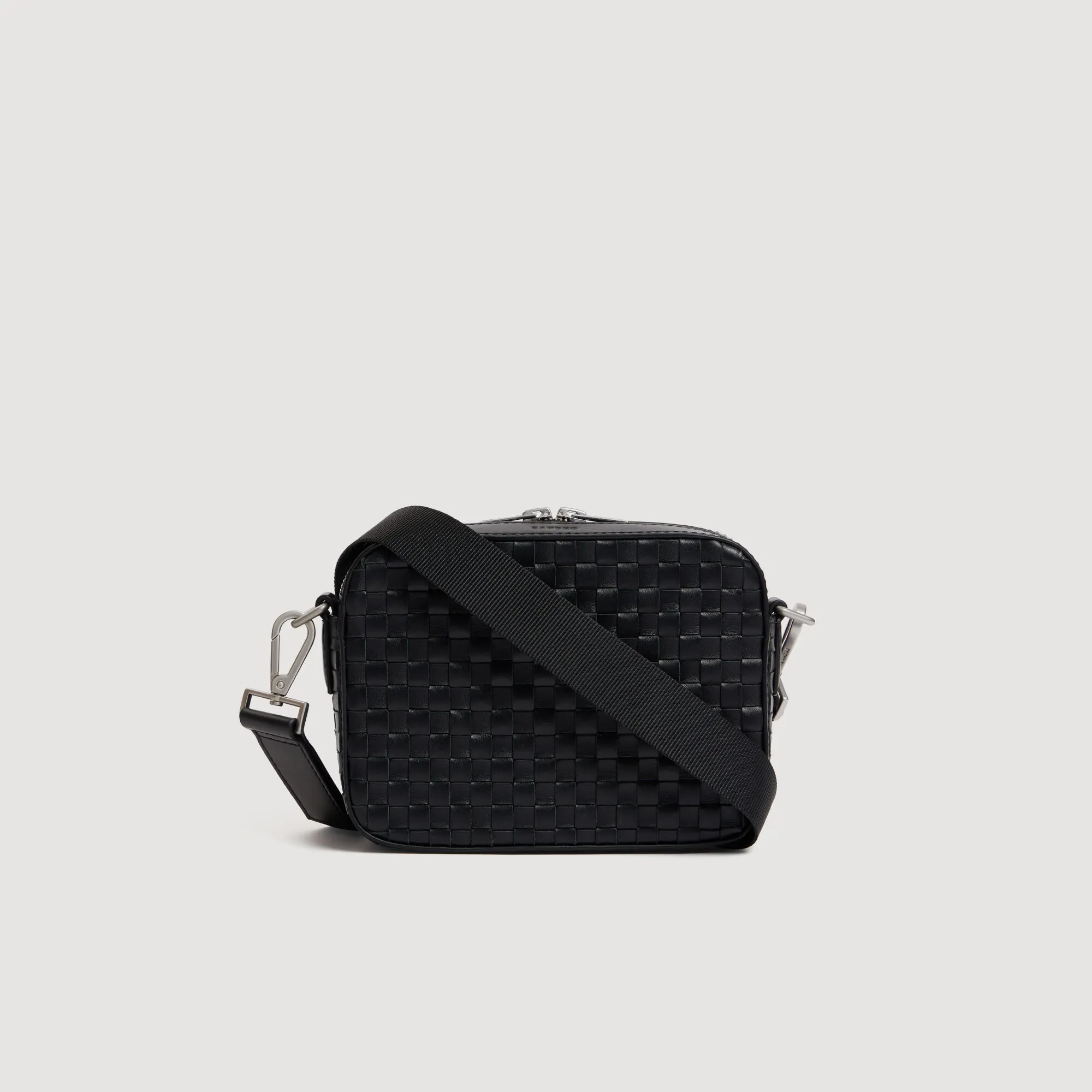 Petit sac en cuir tressé
