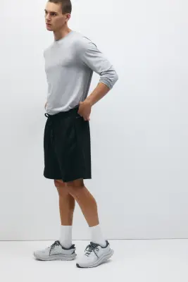 Short de sport Regular Fit DryMove™ - Noir — photo 4