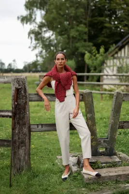 Ava Linen Pants — photo 4