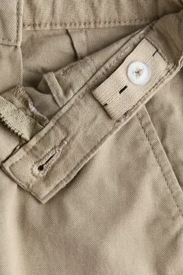 Short chino en coton - Beige — photo 2