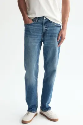 Regular Jeans - Bleu denim — photo 2