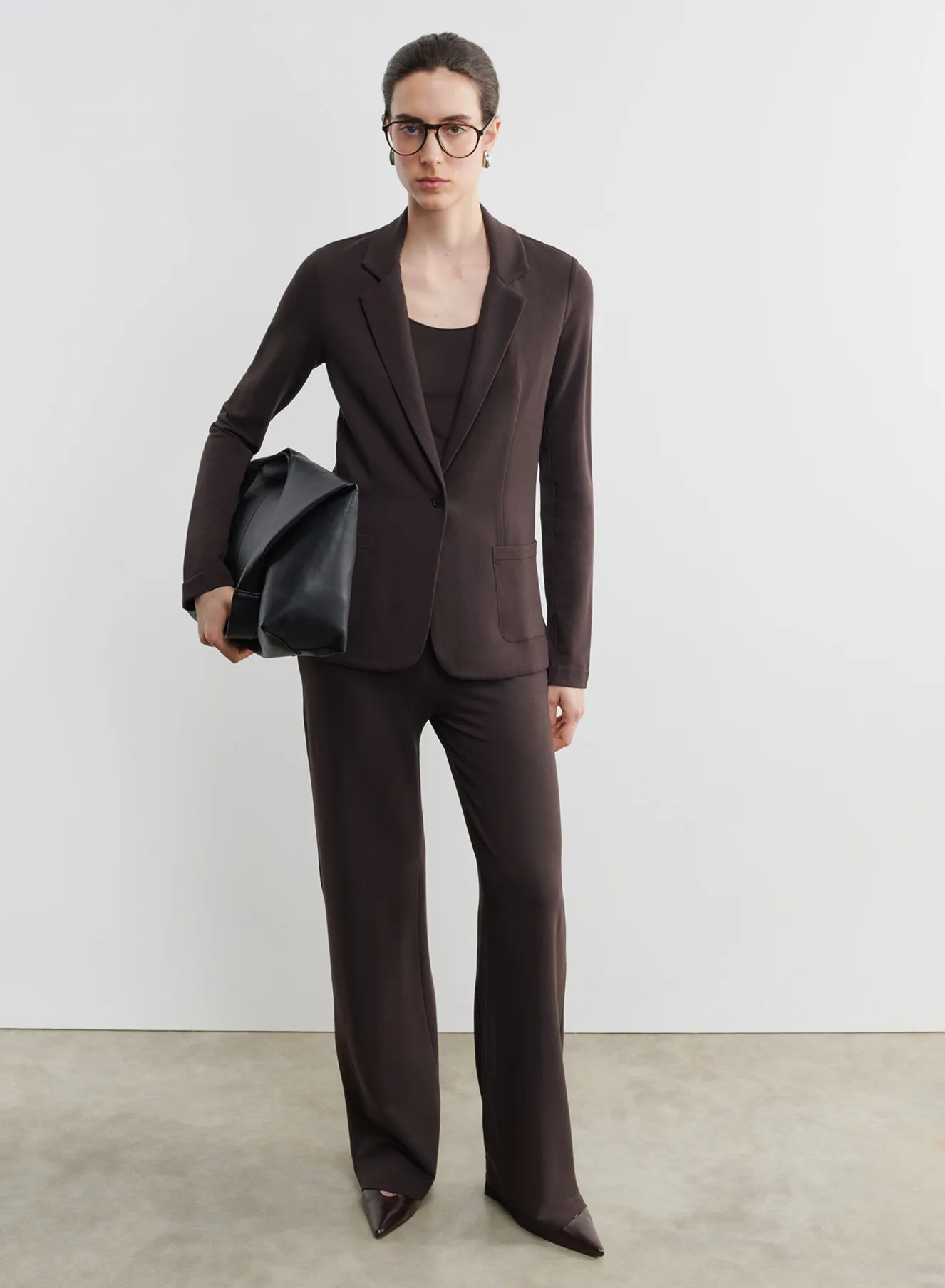 Veste en viscose et élasthanne