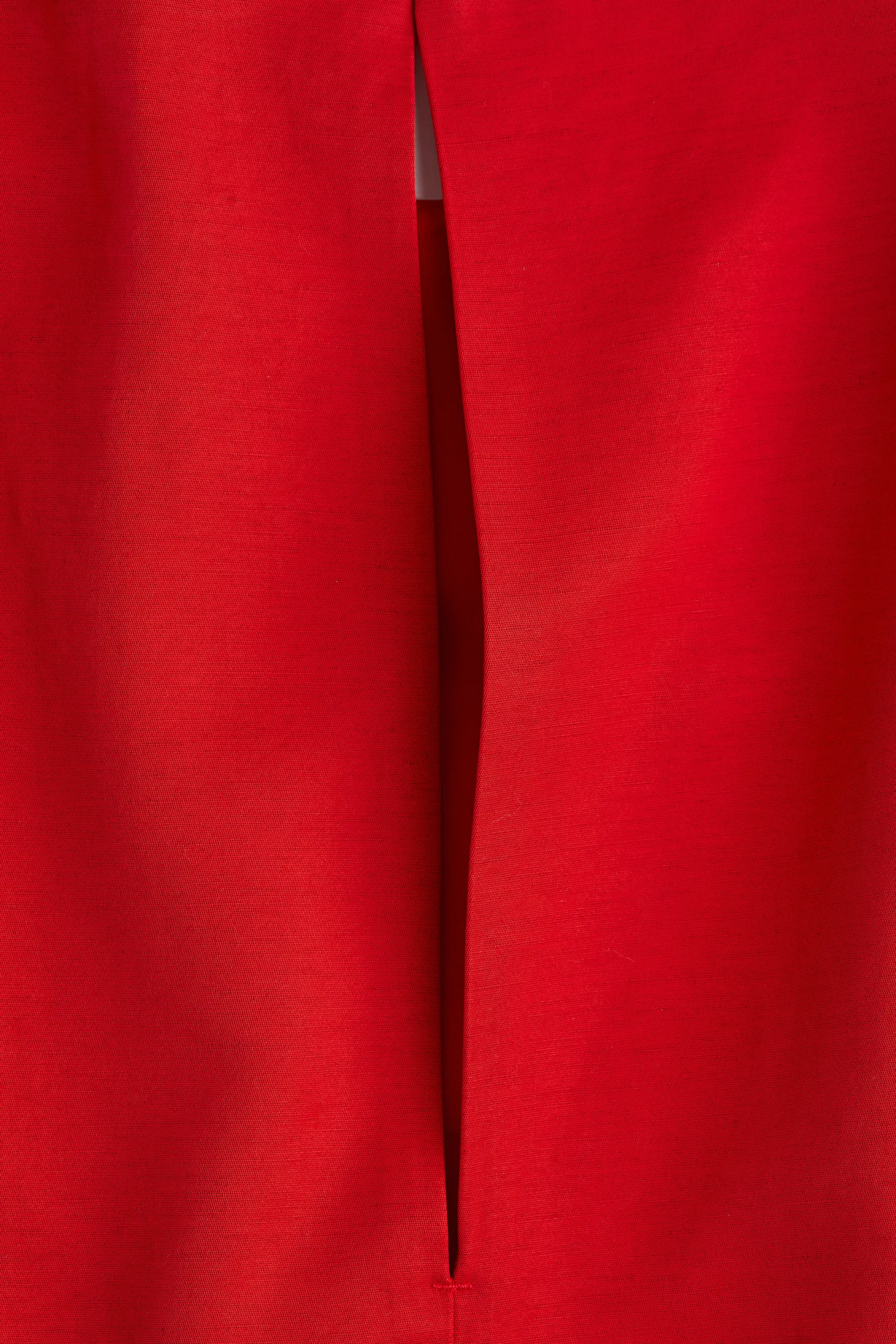 Robe trapèze - Rouge vif