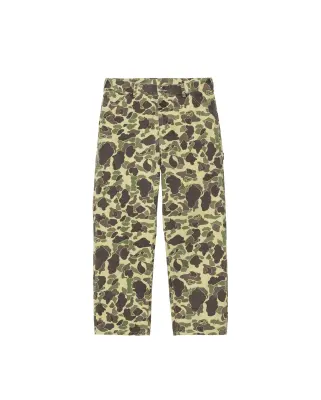 Duck Single Knee Pant Camo Duck Green Stone washed — photo 1
